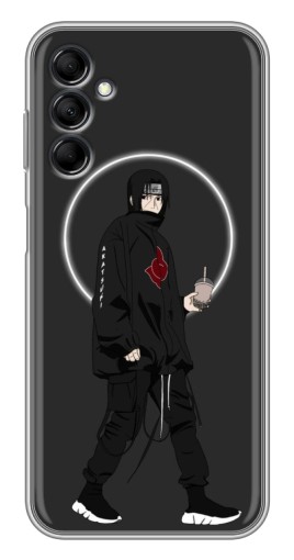 Чехол с картинкой "Итачи с напитком" для Samsung Galaxy M14 (M146)