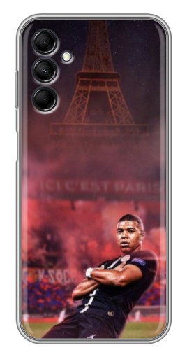 Чехол с печатью "Король ПСЖ Мбаппе" для Samsung Galaxy M14 (M146)