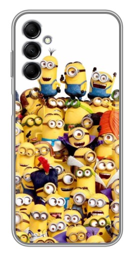 Чехол с печатью "Куча миньонов" для Samsung Galaxy M14 (M146)