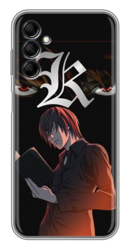 Чехол с принтом "Лайт Ягами Death Note" для Samsung Galaxy M14 (M146)