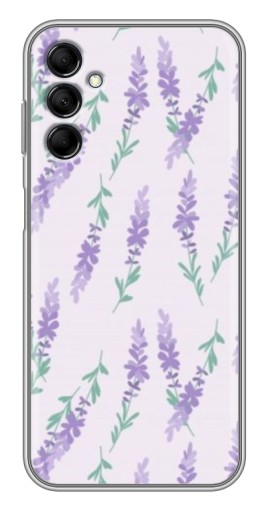Чехол с печатью "Лавандовый фон " для Samsung Galaxy M14 (M146)