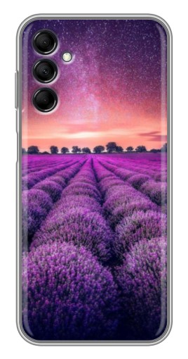 Чехол с печатью "Лавандовое поле" для Samsung Galaxy M14 (M146)