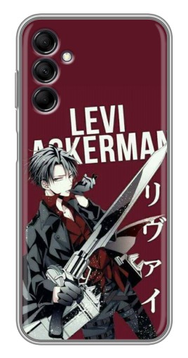Чехол с печатью "levi Ackerman" для Samsung Galaxy M14 (M146)