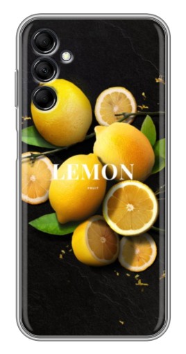 Чехол с принтом "Лимон на черном" для Samsung Galaxy M14 (M146)