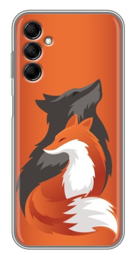 Чехол с картинкой "Лиса ART" для Samsung Galaxy M14 (M146)