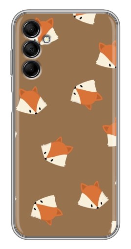 Чехол с картинкой "Лисёнки" для Samsung Galaxy M14 (M146)