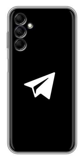 Чехол с печатью "Лого Телеграм" для Samsung Galaxy M14 (M146)