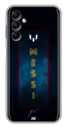 Чехол с картинкой "Логотип Месси" для Samsung Galaxy M14 (M146)