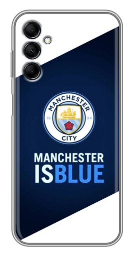 Чехол с печатью "Manchester is Blue" для Samsung Galaxy M14 (M146)