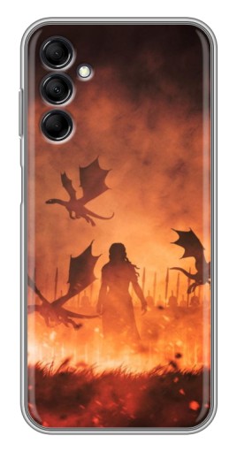 Силиконовый чехол с изображением "Мать драконов" для Samsung Galaxy M14 (M146)