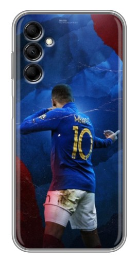 Чехол с печатью "Мбаппе в Франции" для Samsung Galaxy M14 (M146)