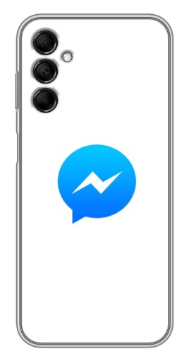 Чехол с печатью "messenger logo" для Samsung Galaxy M14 (M146)