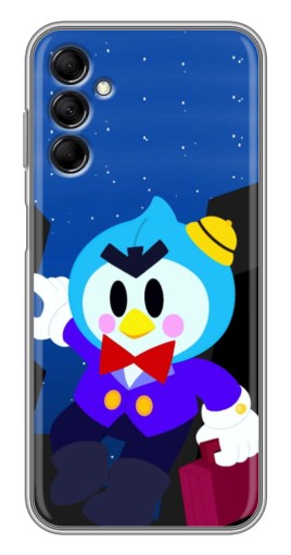 Чехол с картинкой "Мистер Пи с чемоданчиком" для Samsung Galaxy M14 (M146)