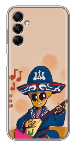 Чехол с печатью "Музыкант Poco" для Samsung Galaxy M14 (M146)