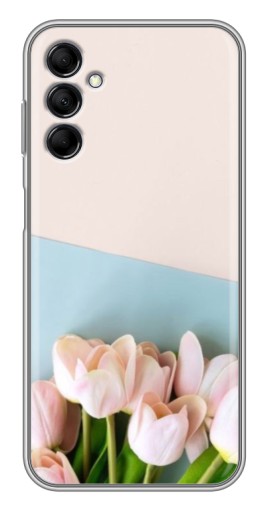 Чехол с печатью "Нежные тюльпаны" для Samsung Galaxy M14 (M146)