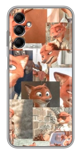 Чехол с печатью "Ник Крутихвост" для Samsung Galaxy M14 (M146)