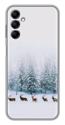 Чехол с принтом "Олени в лесу" для Samsung Galaxy M14 (M146)