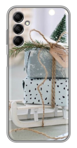 Чехол с картинкой "Подарки на санках" для Samsung Galaxy M14 (M146)