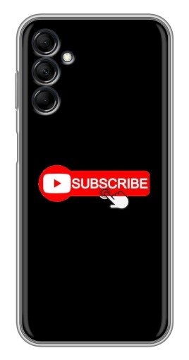Чехол с печатью "Подпишись" для Samsung Galaxy M14 (M146)