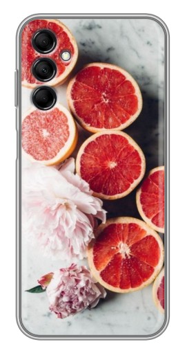 Чехол с печатью "Половинки грейпфрутов" для Samsung Galaxy M14 (M146)