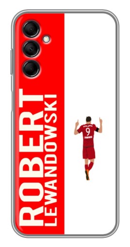 Силиконовый чехол с изображением "Поляк Левандовски" для Samsung Galaxy M14 (M146)