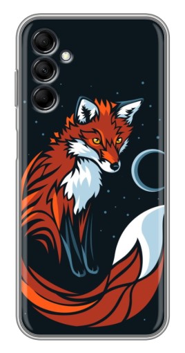Силиконовый чехол с изображением "Рыжая лиса" для Samsung Galaxy M14 (M146)