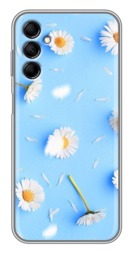 Чехол с принтом "Ромашковый фон" для Samsung Galaxy M14 (M146)