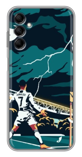 Чехол с принтом "Ronaldo празднование" для Samsung Galaxy M14 (M146)