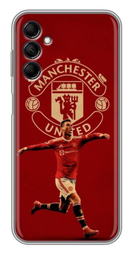 Чехол с принтом "Ronaldo в МЮ" для Samsung Galaxy M14 (M146)