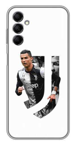 Чехол с печатью "Роналду в Ювентусе" для Samsung Galaxy M14 (M146)
