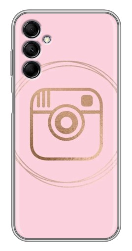 Чехол с печатью "розовый инстаграм" для Samsung Galaxy M14 (M146)