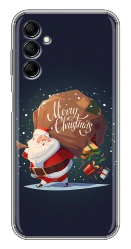 Чехол с картинкой "Санта с подарками" для Samsung Galaxy M14 (M146)