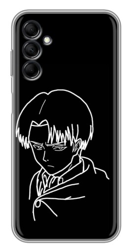 Чехол с картинкой "Силуэт Леви" для Samsung Galaxy M14 (M146)