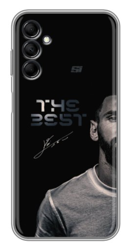 Чехол с печатью "The Best Messi" для Samsung Galaxy M14 (M146)