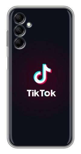 Чехол с печатью "TikTok темный" для Samsung Galaxy M14 (M146)