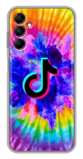 Чехол с картинкой "TikTok в красках" для Samsung Galaxy M14 (M146)