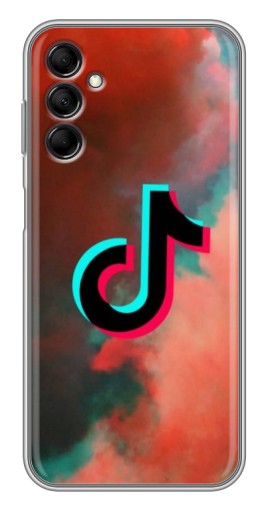 Чехол с печатью "ТикТок в тучах" для Samsung Galaxy M14 (M146)