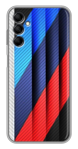 Чехол с печатью "Цвета лого БМВ" для Samsung Galaxy M14 (M146)