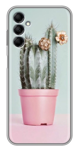 Чехол с принтом "Цветущий кактус" для Samsung Galaxy M14 (M146)