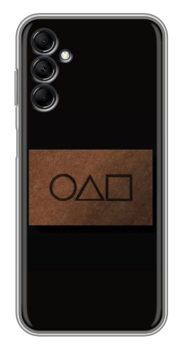 Чехол с печатью "Визитка игра в кальмара" для Samsung Galaxy M14 (M146)
