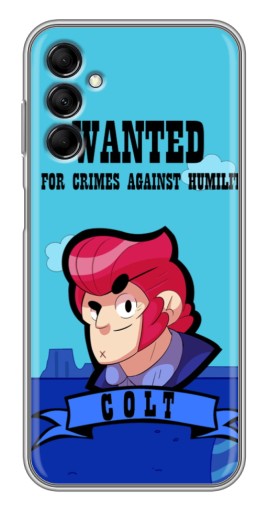 Чехол с печатью "WANTED COLT" для Samsung Galaxy M14 (M146)