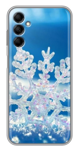 Силиконовый чехол с изображением "Яркая снежинка" для Samsung Galaxy M14 (M146)