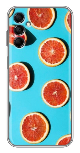 Чехол с печатью "Яркие грейпфруты" для Samsung Galaxy M14 (M146)