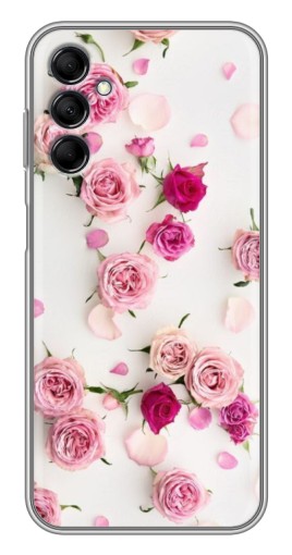 Силиконовый чехол с изображением "Яркие розы" для Samsung Galaxy M14 (M146)