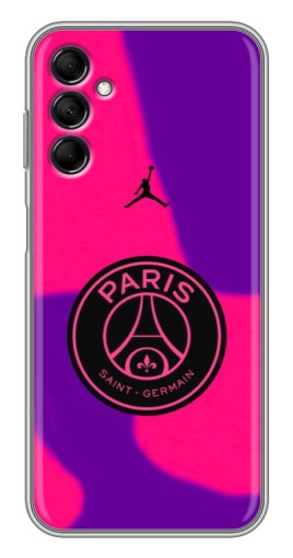 Чехол с принтом "Яркий лого PSG" для Samsung Galaxy M14 (M146)