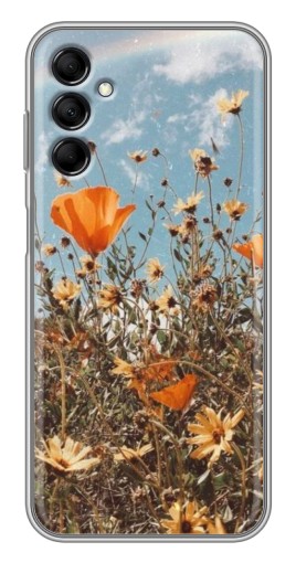 Чехол с принтом "Желтые цветы" для Samsung Galaxy M14 (M146)