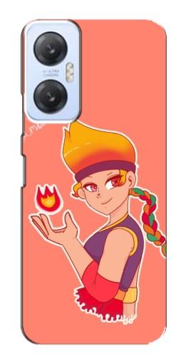 Чехол с принтом "Amber с огоньком" для Infinix Hot 20 (5G)