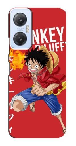 Чехол с картинкой "Атакующий D Luffy" для Infinix Hot 20 (5G)