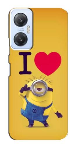 Чехол с печатью "I Love Minion" для Infinix Hot 20 (5G)