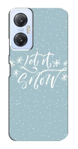 Чехол с картинкой "Let it Snow" для Infinix Hot 20 (5G)